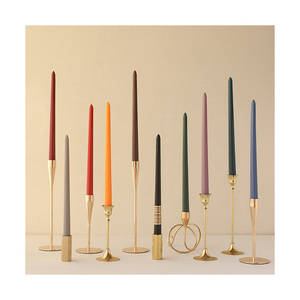 Velas <span class=keywords><strong>de</strong></span> Cera <span class=keywords><strong>de</strong></span> <span class=keywords><strong>Soja</strong></span> Naturales Aromáticas y Coloridas <span class=keywords><strong>de</strong></span> 12 Pulgadas <span class=keywords><strong>de</strong></span> Alto, Hechas a Mano, para Cenas, Bodas, Banquetes, Navidad, Fiestas y Bares - Product Image 2