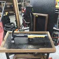 Acier au carbone et matière plastique de poignée en aluminium de marteau de griffe de Type américain de haute qualité pour l'usage de machiniste