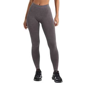 Leggings côtelés taille haute sur mesure, sans couture, pour le yoga, la course, le fitness, le cyclisme et le remodelage corporel - Product Image 4