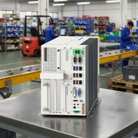Mini-ordinateur industriel embarqué robuste, sans ventilateur, avec modules extensibles
