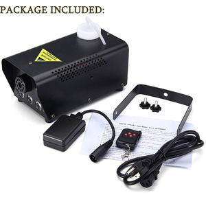 500W Xách Tay Rgbw Sương Mù Máy Điều Khiển Từ Xa <span class=keywords><strong>Mini</strong></span> Giai Đoạn Khói Máy Cho Đám Cưới/Bên/Lễ Hội 3Pcs Sắt Đèn Sân Khấu - Product Image 2