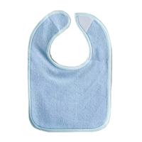 Vente en gros de bandana en coton doux et réutilisable imperméable pour bébé bavoirs en tissu éponge Chine Lot de 5 crochets et boucles de soutien teints en tissu uni