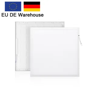 EU DE Warehouse 60x60 120x30 36w 120lm/w Surface Mounted Backlight Led Panel Light For Shop Office Hospital