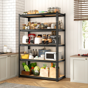 Estantería Metálica Ajustable de 5 Niveles para Garaje, 183*90*40cm, Organizador Multiusos para Sótano y Cuarto de Servicio - Product Image 2