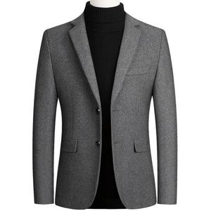 Cappotto da <span class=keywords><strong>Uomo</strong></span> Autunno e Inverno, <span class=keywords><strong>Trench</strong></span> Slim, Giacca Imbottita Monocolore da <span class=keywords><strong>Uomo</strong></span> - Product Image 1