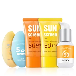 OEM ODM Handelsmarke Korean Face Skin Block Langzeit-SPF 50 PA-Schutz Reparatur Isi landon Sonnenschutz