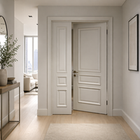 Porte en bois sans peinture, surface UV, isolation acoustique, imperméable, pour intérieur moderne, bureau, atelier, utilisation extérieure