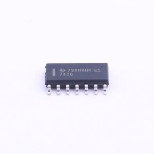 Circuit intégré neuf et original, puce IC SN7406DR - Product Image 1