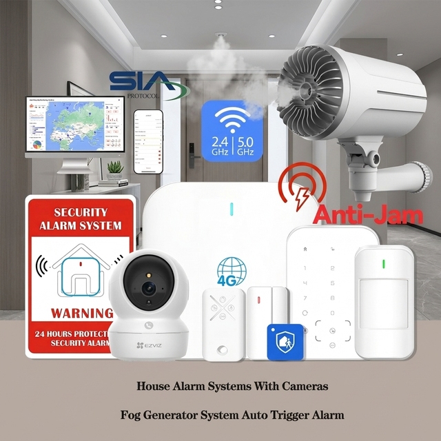 LHD8100 Smart Home Products Smart Home Kits Systems Alarme Anti Intrusion Pour Maison Ajax Alarm Kit Alarm System