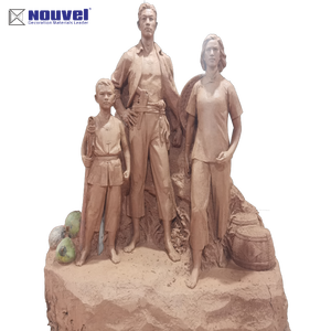 ヌーベルカスタム手作り中国の古典的な有名なGRC像屋外装飾アート彫刻 - Product Image 2