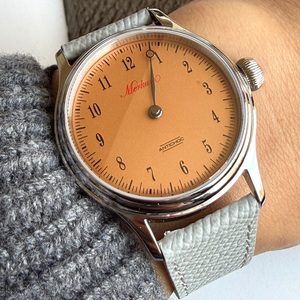 Reloj mecánico automático MERKUR de una sola mano, 40mm, zafiro, 50M, resistente al agua, acero inoxidable, moda de lujo, Reloj deportivo para hombre - Product Image 2