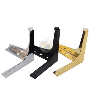 YIJUN Furniture Legs Metal Black Heavy Duty Modern Minimalist <b>Cabinet</b> Support 837 - Product Image 2