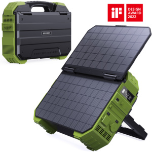 Estación Portátil LiFePO4 de 1000W + 40W Solar |   Onda sinusoidal pura MPPT |   Batería Externa |   Esencial para Viajes al Aire Libre Compatible con Automóviles - Product Image 1
