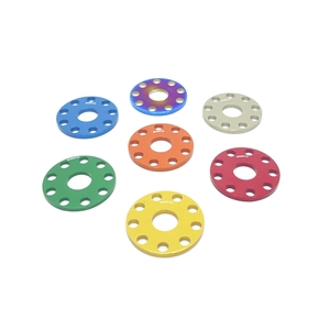 SOMOTO Taiwan CNC Multi-Hole Aluminum <b>Washers</b> M8 M10 Decorative Gaskets Anodized Finish - Product Image 1