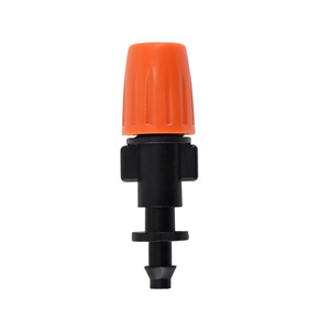 Micro-asperseur 1/4 pouce, tête de pulvérisation orange, pulvérisateur à brume capillaire 47 mm, accessoire pour système d'irrigation goutte à goutte de jardin - Product Image 2