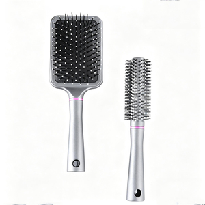 Peigne à cheveux portable personnalisé de 20 cm à dents larges avec <span class=keywords><strong>coussin</strong></span> d'air en PP, outil de coiffure efficace pour les soins capillaires - Product Image 4