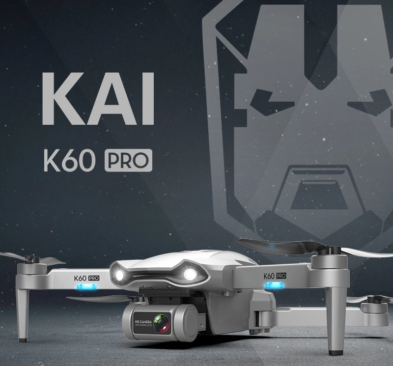 K60 Pro Drone, Product weight (excluding packaging weight): 0.6kg Features: