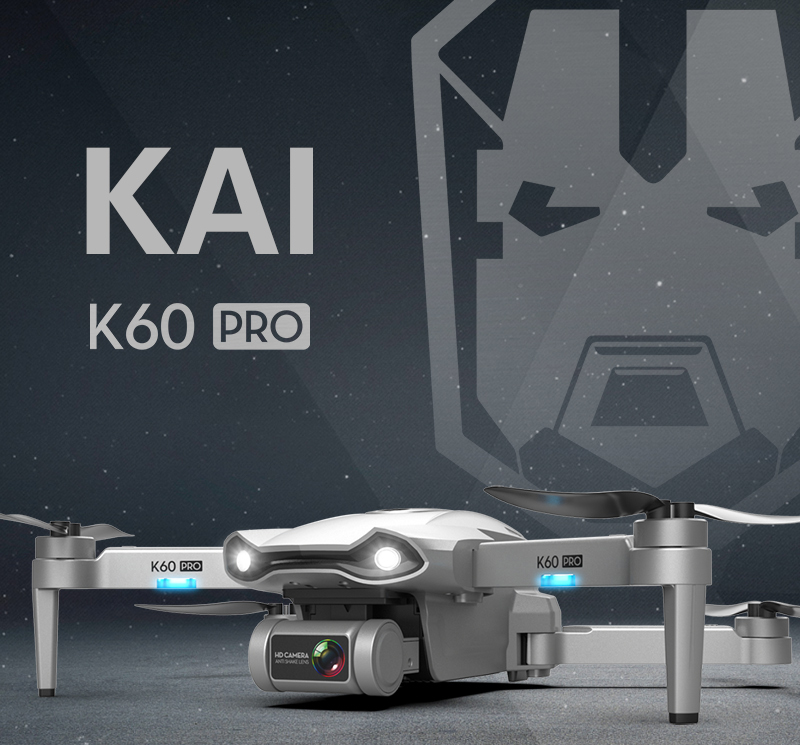 K60 Pro Drone, Product weight (excluding packaging weight): 0.6kg Features: