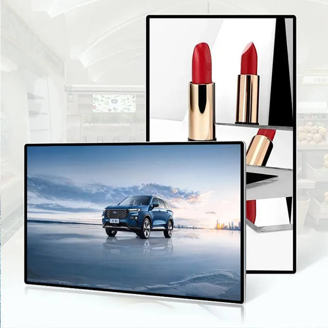 43" 55'' Wall Mount 3000 Brightness Advertising Screen LCD Digital Signage Window Shop Digital Screen Display