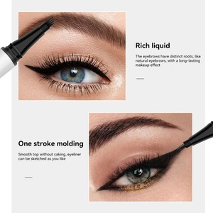 <span class=keywords><strong>Crayon</strong></span> à <span class=keywords><strong>sourcils</strong></span> professionnel double embout <span class=keywords><strong>4</strong></span> <span class=keywords><strong>pointes</strong></span>, effet eau, deux-en-un, résistant à l'eau et à la transpiration, haute qualité - Product Image 4