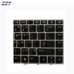 New Laptop <b>Keyboard</b> for HP EliteBook Folio 9470M 9470 9480 9480M US With Silver Frame Black <b>Keyboard</b> - Product Image 4