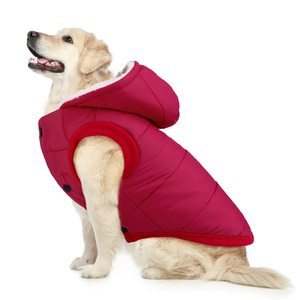 Fleece Lined Warm <b>Dog</b> Jacket Warm <b>Dog</b> <b>Hoodie</b> Puppy Coats with Hooded Cold Weather Pet Apparel Clothes <b>for</b> Puppy - Product Image 1