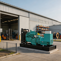 Groupe électrogène diesel 100 kW 125 kVA de type ouvert alimenté par Cummins avec AVR triphasé pour usine et ferme