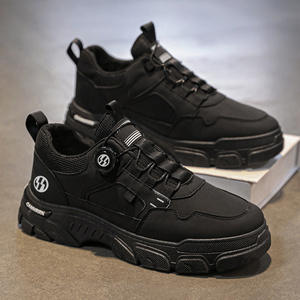 Calzado de Trabajo Transpirable a la Moda para Hombre, con Suela Gruesa, Impermeable, Ligero, de Corte Bajo, Casual, para Correr, con Sistema Giratorio - Product Image 3