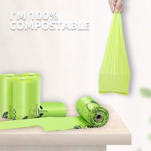 High Quality Hot Selling Eco-Friendly Biodegradable <b>Dog</b> Poop Bag with Hole Dispenser Pet Waste Potty Bag - Product Image 5