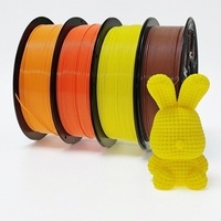 Filament PETG 1,75 mm 1 kg, sans enroulement, sans obstruction, filament d'impression 3D FDM 235-255°C