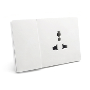 Tomadas e Interruptores de Parede Modernos Universais <span class=keywords><strong>Slim</strong></span> 220V 16A da Fábrica de Wenzhou para Hotéis - Product Image 2
