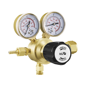 Kaynak azot Argon helyum gazı fabrikası için yüksek saflıkta pirinç gaz basınç regülatörü-sağlanan - Product Image 4