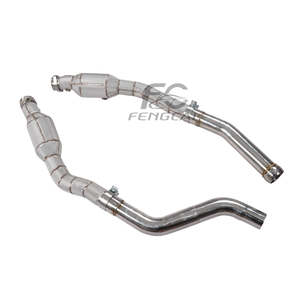 Tubo de Escape de Alto Flujo SS304 con Aislamiento Térmico para Mercedes Benz GLE63 AMG W167 ML63 V8, Mejora de Potencia - Product Image 3