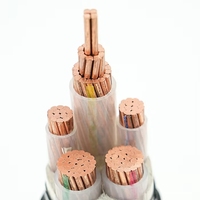 Cable de Alimentación de Bajo Voltaje YJV con Núcleo de Cobre, Certificado ISO9001, 0.6/1kV XLPE, para Uso Industrial y en Plantas de Energía