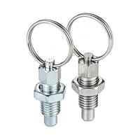 Piston d'indexage à ressort en acier inoxydable personnalisable Pengchi GN717, anneau de traction rétractable manuel, goupille de sécurité 14 mm