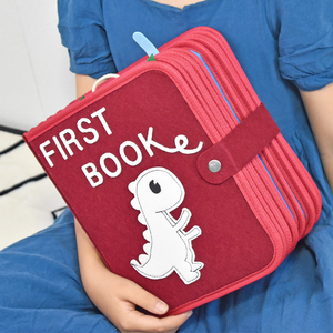 Tùy chỉnh cảm thấy trẻ em tương tác sách yên tĩnh mềm cảm thấy hoạt động cuốn sách bé đầu tiên cuốn sách - Product Image 6