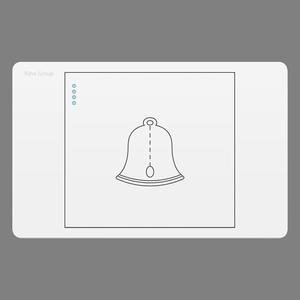 Panel de Distribución de Material para PC con Panel Táctil Ultrafino de 10A y 250V, Interruptor y Enchufe de Pared Blanco Mate, Apto para Hoteles y Hogares - Product Image 5