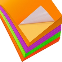 Autocollant brillant coloré avec une grande blancheur, écriture claire, lecture confortable