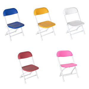 Venta caliente estilo comedor y fiesta al por mayor portátil plegable blanco al aire libre actividad de plástico silla plegable para niños - Product Image 6