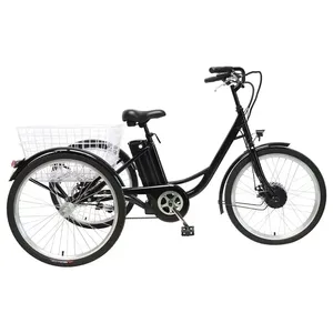 Triciclo Eléctrico de Carga con Motor de Cubo Trasero de 26 Pulgadas, 36V 250W, 6 Velocidades, Cuadro de Acero Hiten TR03 para Rueda Trasera - Product Image 5