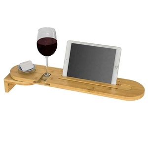 Moderno Estante Giratorio <span class=keywords><strong>de</strong></span> Bambú para <span class=keywords><strong>Bañera</strong></span>, Soporte <span class=keywords><strong>de</strong></span> Pared para <span class=keywords><strong>Bañera</strong></span>, <span class=keywords><strong>Bandeja</strong></span> <span class=keywords><strong>de</strong></span> Baño - Product Image 3