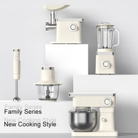 Hachoir Électrique Domestique Direct Usine, Robot Culinaire Multifonctionnel pour Viande, Salades et Aliments, Broyeur à Ignames en Métal