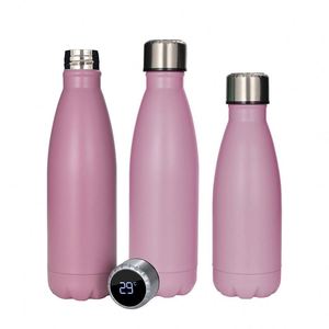 Botella Inteligente de Acero Inoxidable con Aislamiento al Vacío y Pantalla LED de Temperatura, 17oz 500ml 350ml, Tipo Colo Flask - Product Image 1