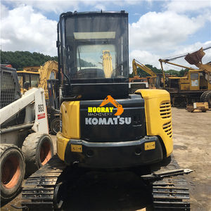 Excavatrice sur chenilles hydraulique d'occasion Komatsuu PC35MR-2 Mini 3,5 tonnes Digger d'occasion PC55 PC56 PC70-8 Haute qualité - Product Image 4