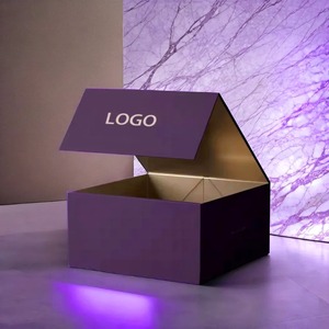 Custom Luxury Rigid Paper Gift Boxes Candles Magnetic Vlosure <b>Foldable</b> <b>Box</b> - Product Image 5