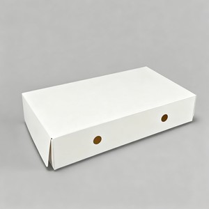 <strong>Customized</strong> disposable food-grade self-folding flip lid paper box with white <strong>card</strong> paper printed <strong>logo</strong>, cake, dessert <strong>packaging</strong> box - Product Image 4