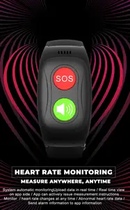 2G/4G VL17 VH67 Elder Wearable Alert Smart Watch Wrist Panic Emergency Call Button SOS Wristband Fall Detection Alarm Bracelet