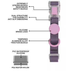 <span class=keywords><strong>Collar</strong></span> y Correa para Perro de PVC de Color Personalizado, Impermeable, para Pasear y Entrenar Perros - Product Image 3