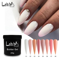 Échantillon Gratuit Gel de Construction Professionnel Sans Sensation Chaude Crème de Camouflage pour Manucure Sculptante 15g Gel UV Poly Couleur pour Extension d'Ongles