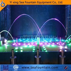 Lumière LED fantaisie <span class=keywords><strong>fontaine</strong></span> à jet laminaire décorative bon marché pour l'extérieur - Product Image 6